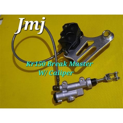 Rusi Kr 125150 Rear Brake Master With Caliper Shopee Philippines