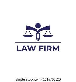 Law Firm Vector Concept Logo Design Stock Vector (Royalty Free) 1554921128