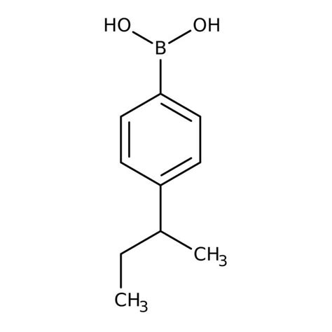 Alfa Aesar Ácido 4 sec butilbencenoborónico 98 Fisher Scientific
