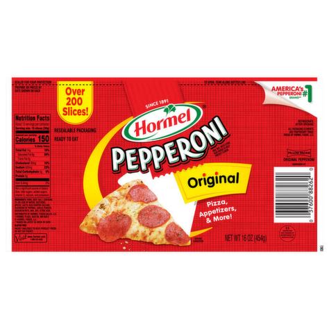 Hormel Pepperoni Original Brookshires