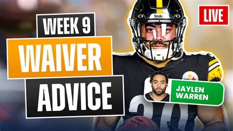 Fantasy Football Week 9 Waiver Wire Advice Players To Add And Drop