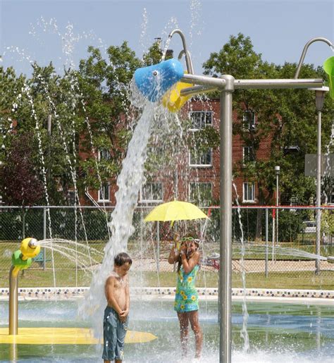 Water Park Bucket Dump Vortex