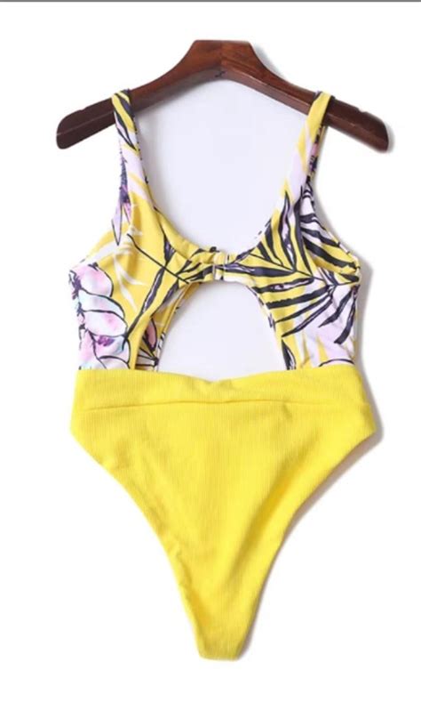 Sexy Hollow Swimsuit One Piece Bikini Women S Fashion Swimwear