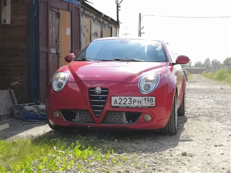 Проставки 20 мм спереди и отрицательный развал — Alfa Romeo MiTo, 1,4 л ...