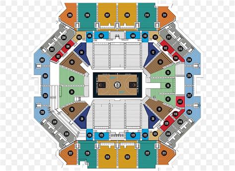 Barclays Center Brooklyn Nets NBA Seating Assignment Aircraft Seat Map ...
