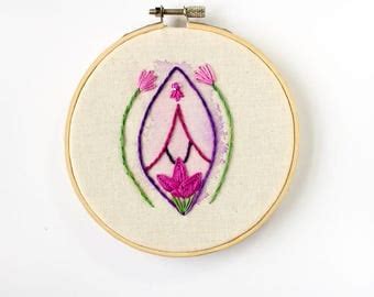 Vulva Art Yoni Wall Decor Vagina Art Gift For Midwife
