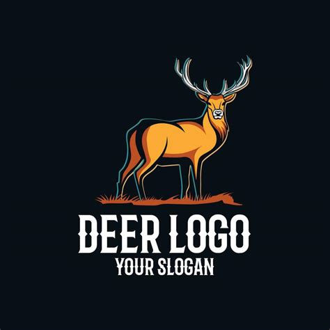 vector logo deer 36392488 Vector Art at Vecteezy