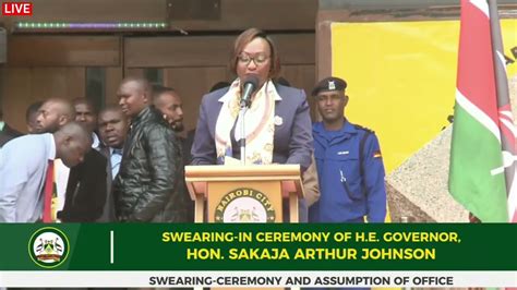 Nairobi Immediate Former Governor Anne Kananus Full Speech As She