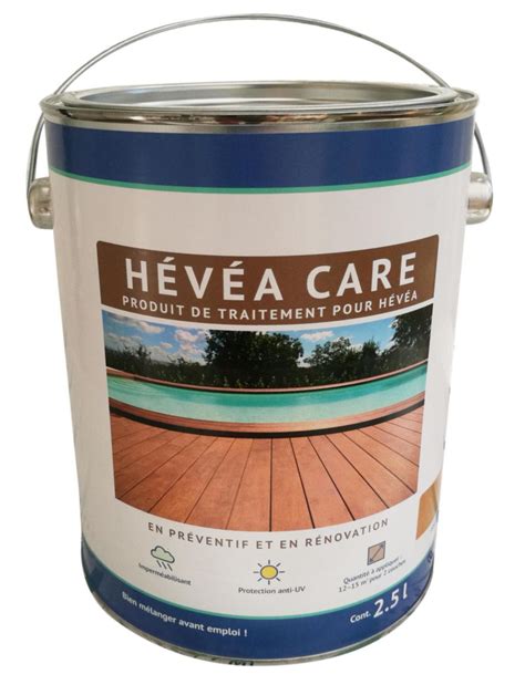 Rénovateur Hydrofuge Pour Terrasse Bois Hevea Care Ipé Bidon De 2 5 L Norsilk