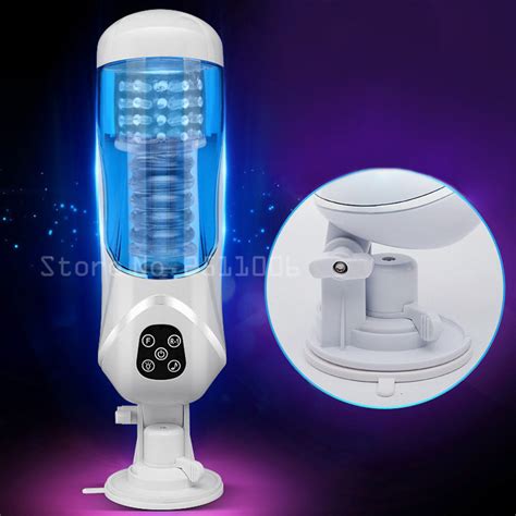 Automatic High Speed Telescopic Rotating Voice Machine Blowjob Oral Vibrator Sex Toys For Men