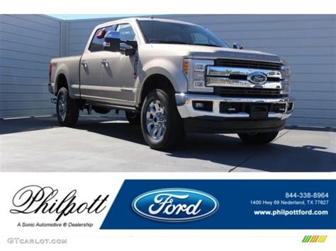 2017 White Gold Ford F250 Super Duty King Ranch Crew Cab 4x4 124477238