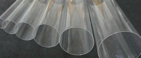 Transparent Plastic Rigid Acrylic Pipe For Chemical Inch Size