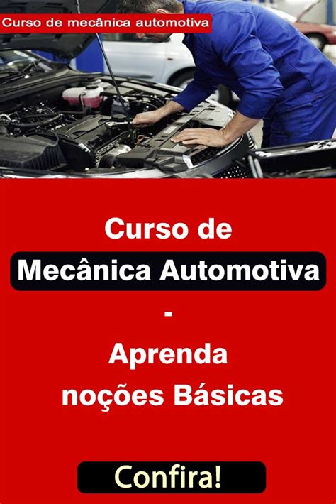 Curso de mecânica automotiva - Aprenda noções Básicas