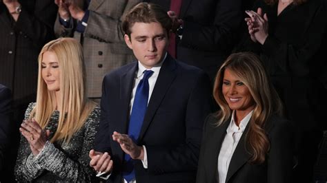 Who Was The Mystery Woman Behind Barron Trump At The 2026 Sotu We