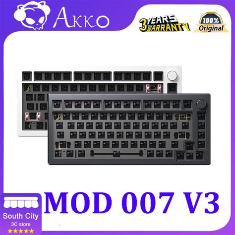 Akko Mod V Via Hot Swappable Wired Mechanical Keyboard Diy Kit With Gasket Mount Structure
