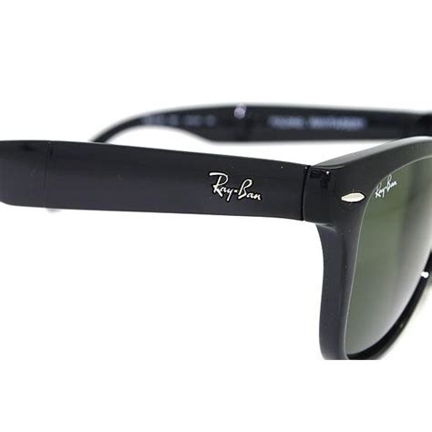 RayBan レイバン FOLDING WAYFARER グリーンブラックサングラス 折りたたみ式 0RB 4105 601 0RB