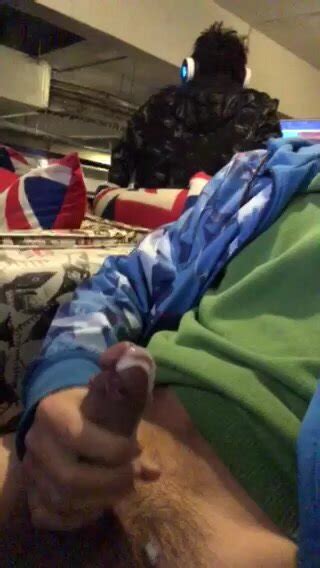 Horny Guy Cumshot Public Cyber Cafe ThisVid