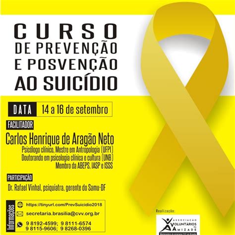 Curso De Preven O E Posven O Ao Suic Dio Cfp Cfp