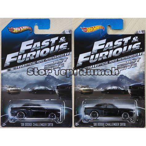 Hot Wheels Dodge Challenger Srt Fast Furious Shopee Malaysia