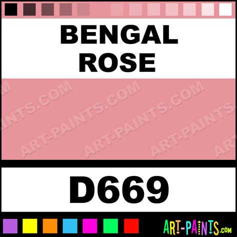 Bengal Rose Ultra Ceramic Ceramic Porcelain Paints - D669 - Bengal Rose