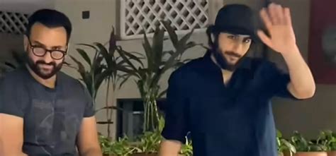 Saif Ali Khan And His Son Ibrahim Hang Out Like Real Bros And Fans Call