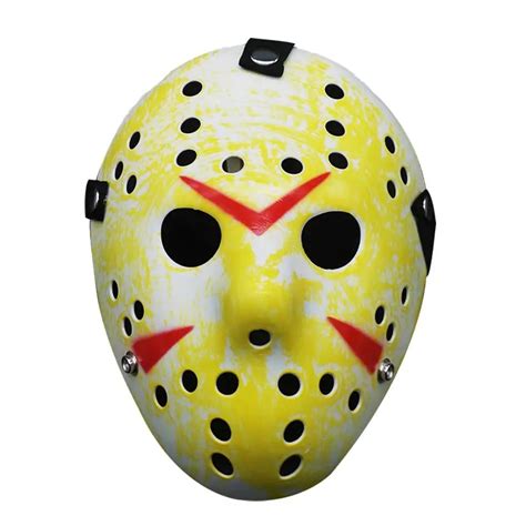 Маска для Хэллоуина, ужасы, маски Джейсона, карнавальный костюм ...