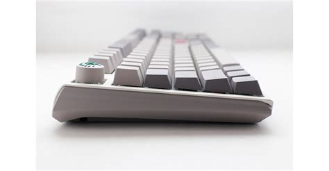 Buy Ducky One Mist Grey Rgb Tkl Hot Swap Keyboard Cherry Blue Dkon St Cuspdmiwhhc Pc