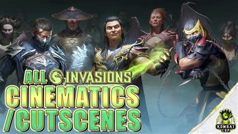 Mortal Kombat 1 Invasion Cutscenes & Cinematics - YouTube