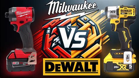 Milwaukee Vs Dewalt Impact Driver Dcf Vs M Fuel Youtube