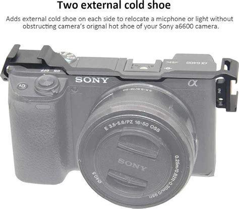 Клетка cold shoe для Sony 6400\6300\6000\6700 холодный башмак: 1 400 ...