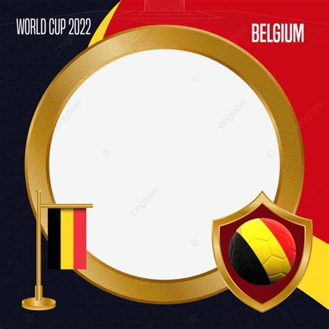 bingkai foto piala dunia  belgia foto sampul facebook belgia