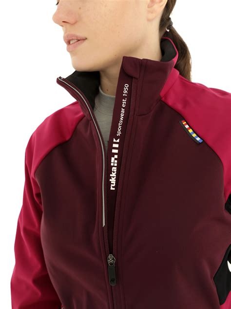 Куртка беговая Rukka Tuovila W Burgundy – купить по цене 5990 руб ...