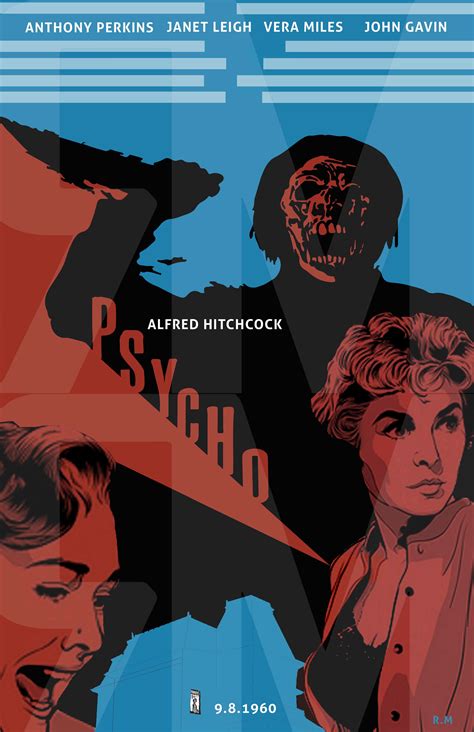 Robin Mistri - Alfred Hitchcock: Psycho 1960 Poster