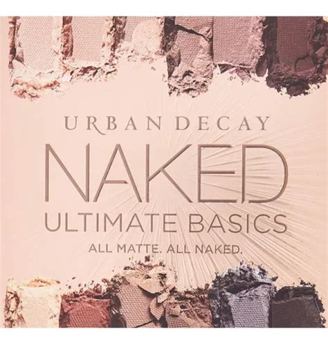 Paleta De Sombras Urban Decay Naked Ultimate Basics Cores Frete Gr Tis