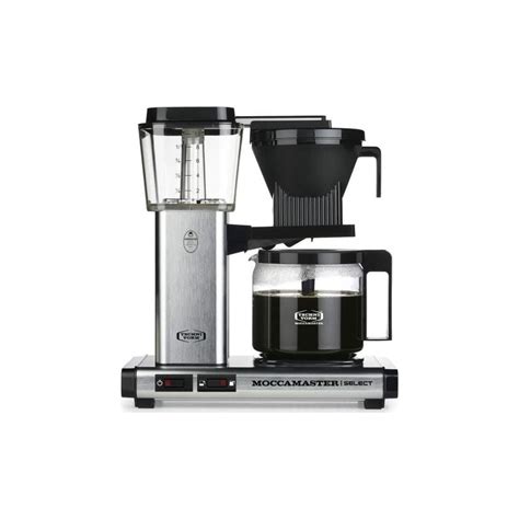Moccamaster KBG 741 Select Silver drip coffee machine - Kohvi- ja ...
