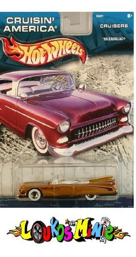 Hot Wheels 59 Cadillac Cruisin America Cruisers Lacrado Frete grátis