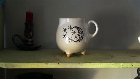 Кружка на ножках "Месяц и звезды" в интернет-магазине Ярмарка Мастеров ...