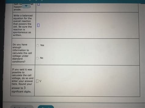 Solved O ELECTROCHEMISTRY Designing a galvanic cell from two | Chegg.com