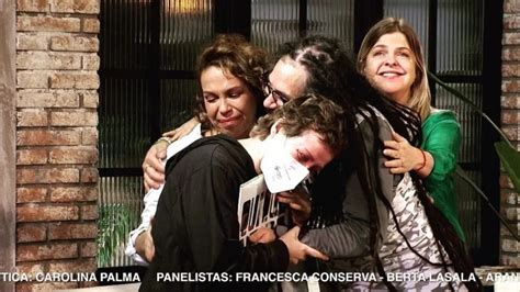 Claudia Conserva no aguantó las lágrimas al ver el emotivo final de MILF Tecache cl