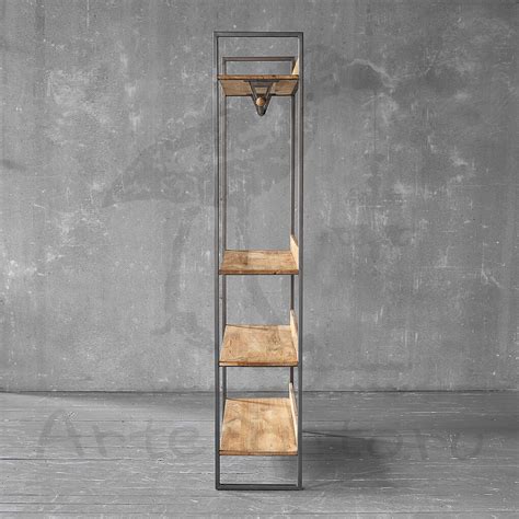 Стеллаж с вешалкой ручная работа Индия — купить с доставкой по СПБ, МСК ...