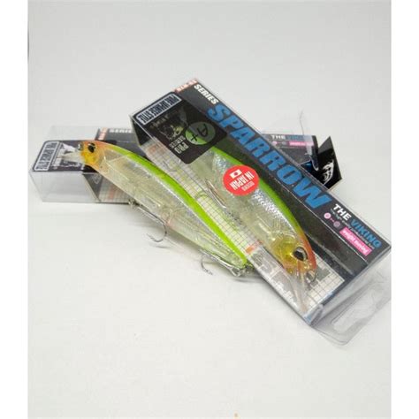 Isca Artificial de Meia Água Bearking Sparrow 100SP | Shopee Brasil