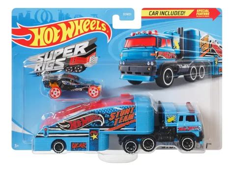 Hot Wheels Caminhão Super Rigs E Carrinho Mattel Parcelamento sem juros
