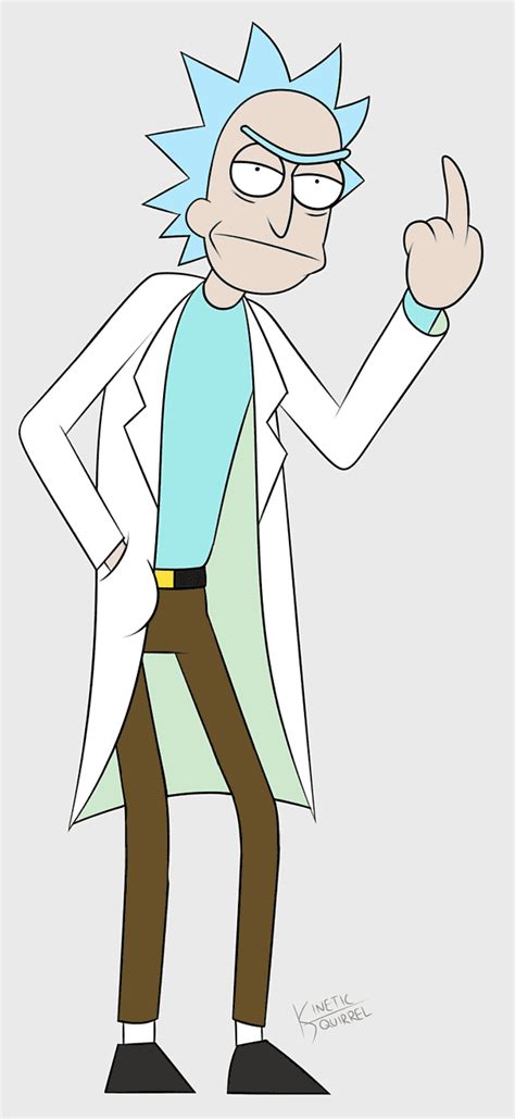 rick sanchez illustration pocket mortys rick rick  morty cartoon