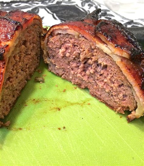 Bacon Wrapped Meatloaf West Via Midwest