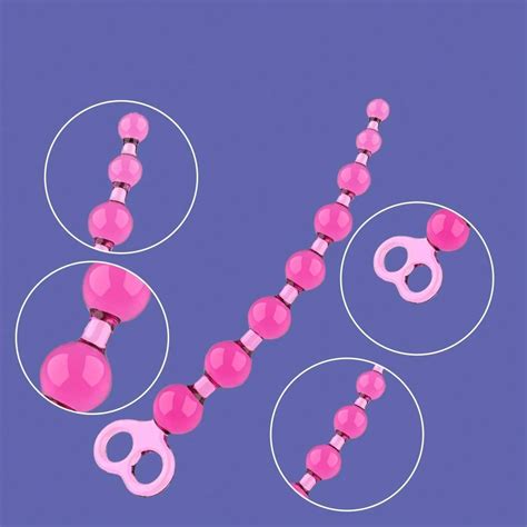 Cuentas Anales Largo Enchufe Anal Masturbaci N Del Ano Juguetes Sexuales Flirting Masaje De