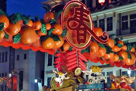 cny decorations north bridge road chinese  year decorat flickr