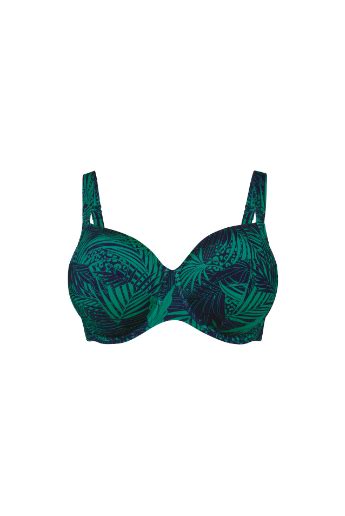 Luna Full Cup Bikini Top Green Shades Gazebo