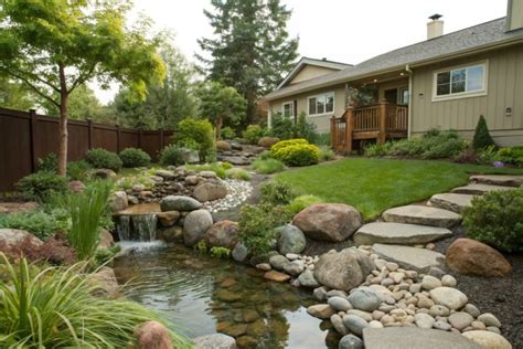 creative stone landscaping ideas   garden