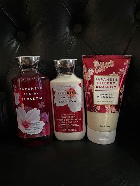 Bbw Japanese Cherry Blossom Set Beauty Personal Care Bath Body