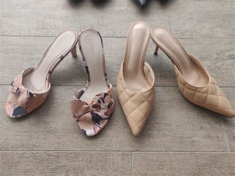 Nude Colour Heels Size Women S Fashion Footwear Heels On Carousell